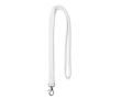 Lacet tour de cou personnalisable color blanc