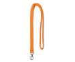 Lacet tour de cou personnalisable color orange