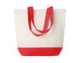 Grand sac pour aliment réutilisable sans BPA couleur rouge