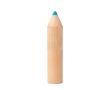 Set de crayon de couleurs personnalisable couleur bois