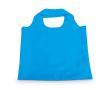 Sac shopping pliable personnalisable coloré couleur bleu ciel