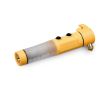 Marteau d'urgence pour voiture 3 fonctions couleur jaune