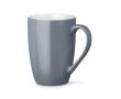 Tasse personnalisée moderne de 370 ml couleur gris