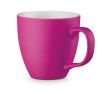 Mug publicitaire de couleur mate de 450 ml couleur rose