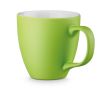 Mug publicitaire de couleur mate de 450 ml couleur lime