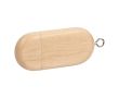 Superbe clé USB personnalisable en bois couleur bois clair
