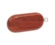 Superbe clé USB personnalisable en bois couleur acajou