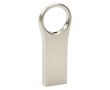 Mini clé USB à mettre sur le porte-clés couleur argenté