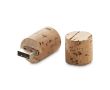 Clé UBS en forme de bouchon en liège couleur naturel
