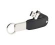 Porte-clé en cuir avec clé USB intégrée couleur noir