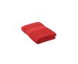 Petite serviette personnalisée en coton couleur rouge