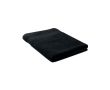 Grande serviette personnalisable en coton couleur noir