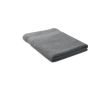 Grande serviette personnalisable en coton couleur gris