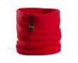 Cache cou publicitaire en polaire couleur rouge