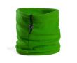 Cache cou publicitaire en polaire couleur vert