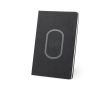 Carnet avec chargeur sans fil intégré couleur noir
