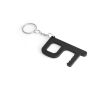 Porte-clés anti-contact personnalisable couleur noir