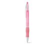 Stylo publicitaire pas cher en plastique couleur rose