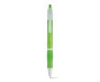 Stylo publicitaire pas cher en plastique couleur lime