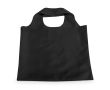 Sac shopping pliable personnalisable coloré couleur noir