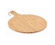 Planche à découper de forme ovale couleur bois