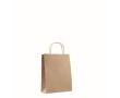 Petit sac en papier pour entreprises couleur beige