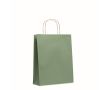 Sac en papier personnalisable couleur vert