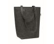 Sac en feutrine personnalisable couleur gris foncé