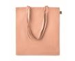 Sac écologique en coton organique  couleur orange
