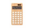 Calculatrice personnalisable bambou couleur bois