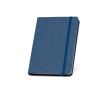 Carnet écologique avec couverture RPET couleur bleu