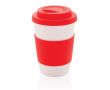 Gobelet pour le thé et café personnalisé couleur rouge