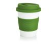 Mug à emporter coloré et écologique couleur vert