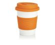 Mug à emporter coloré et écologique couleur orange