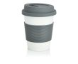 Mug à emporter coloré et écologique couleur gris