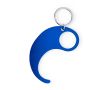 Porte-clés hygiénique sans contact couleur bleu