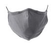 Masque en tissu personnalisable couleur gris