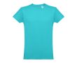 T-shirt personnalisé 100% coton couleur turquoise