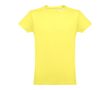 T-shirt personnalisé 100% coton couleur jaune clair