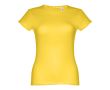 T-shirt personnalisable pour femme 150 g/m2 couleur jaune
