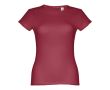 T-shirt personnalisable pour femme 150 g/m2 couleur bordeaux