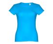 T-shirt personnalisable pour femme 150 g/m2 couleur cyan