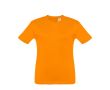 Tee-shirt personnalisable pour enfant unisexe couleur orange