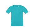 Tee-shirt personnalisable pour enfant unisexe couleur turquoise