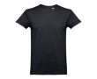 T-shirts floqués pour entreprise 190 g/m2 couleur noir