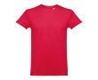T-shirts floqués pour entreprise 190 g/m2 couleur rouge