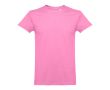 T-shirts floqués pour entreprise 190 g/m2 couleur rose