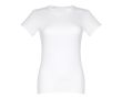 T-shirt blanc classique à col rond 190 g/m2 couleur blanc