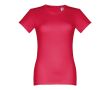 T-shirt blanc classique à col rond 190 g/m2 couleur rouge