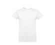 T-shirt avec logo pour enfant en coton 190g/m2 couleur blanc